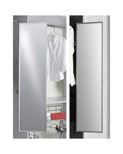 HETTICH PULL-OUT TURNING MIRROR 1155MM X 305MM ANTHRACITE