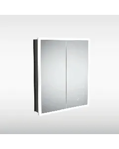 SENSIO ECLIPSE 600X700 - TRIOTONE - DOUBLE RECESSED CABINET - BLACK