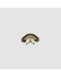 SENSIO EDGE - EXTERNAL CORNER CONNECTOR - BRASS
