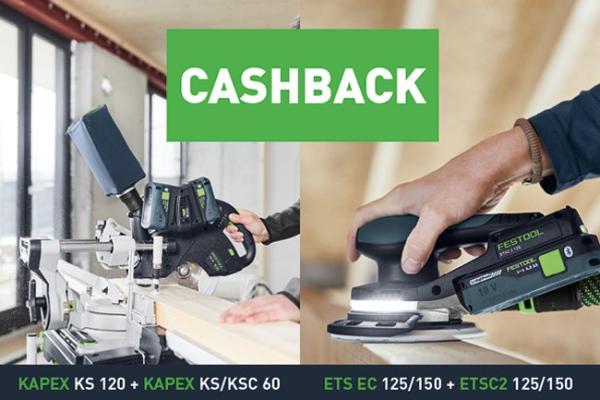 Spring Promotion Extended - Festool £100 Cashback for a limited time only