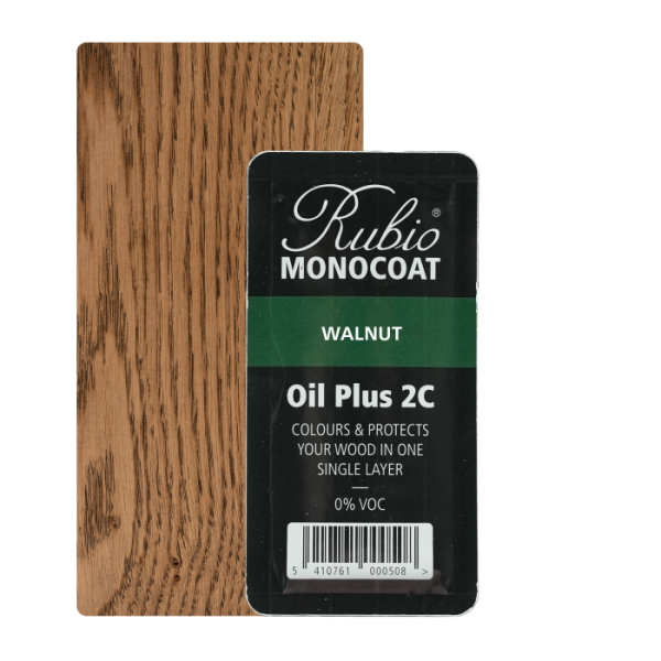 How to make wood stain samples for your customer with Rubio Monocoat