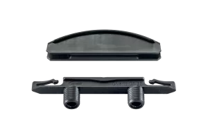 Divario P-18Self-clamping, invisible connector for slide insertion
